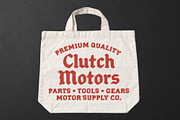 Forge Garage - Motorcycle Font Duo, a Blackletter Font by Edignwn Type (Thumbnail 3 of 12)