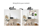 HOME OFFICE - Digital stationery, an Object Graphic by Instagram templates E.B. (Thumbnail 2 of 7)