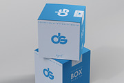 Square Box Mockup, a Cups & Container Mockup by desgiant (Thumbnail 4 of 11)