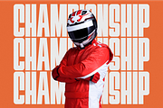 Raceday - Sports Condensed Font, a Sans Serif Font by Pian45 Studio (Thumbnail 5 of 8)