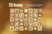 Cozy Bear App Icon Set, an Icon by TheDoodleSweets (Thumbnail 2 of 4)