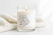 Iris Botanical Line Floral Vector, a Decorative Illustration by katmonne (Thumbnail 9 of 14)