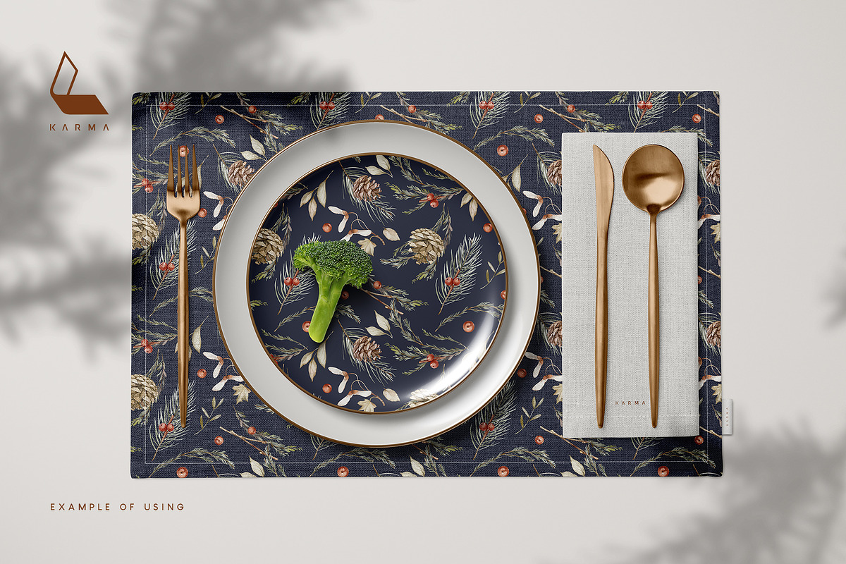 Merry & Bright Christmas Set, a Decorative Illustration by Karma (Photo 11 of 22)
