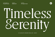CS Augusta Drawn, a Serif Font by Craft Supply Co. (Thumbnail 2 of 8)