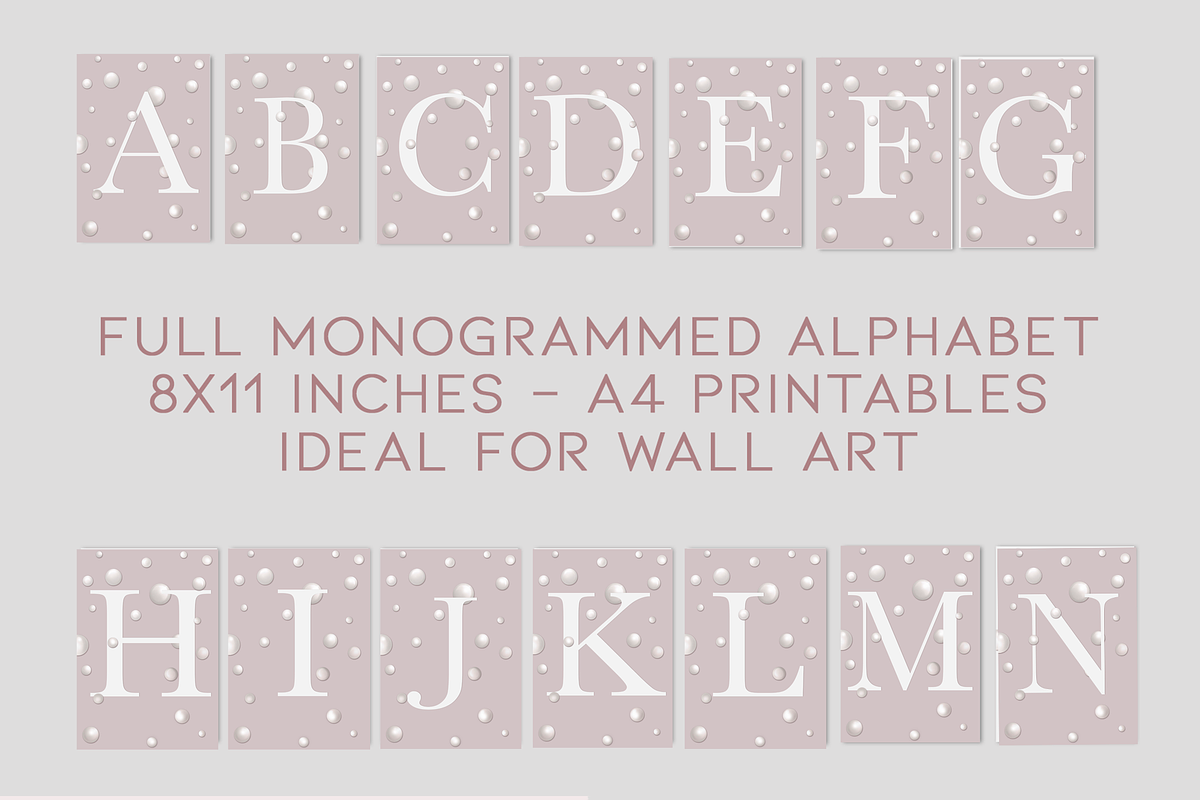 A5 Printable Planner Covers Set, a Stationery Template by The GG Shop (Photo 2 of 11)