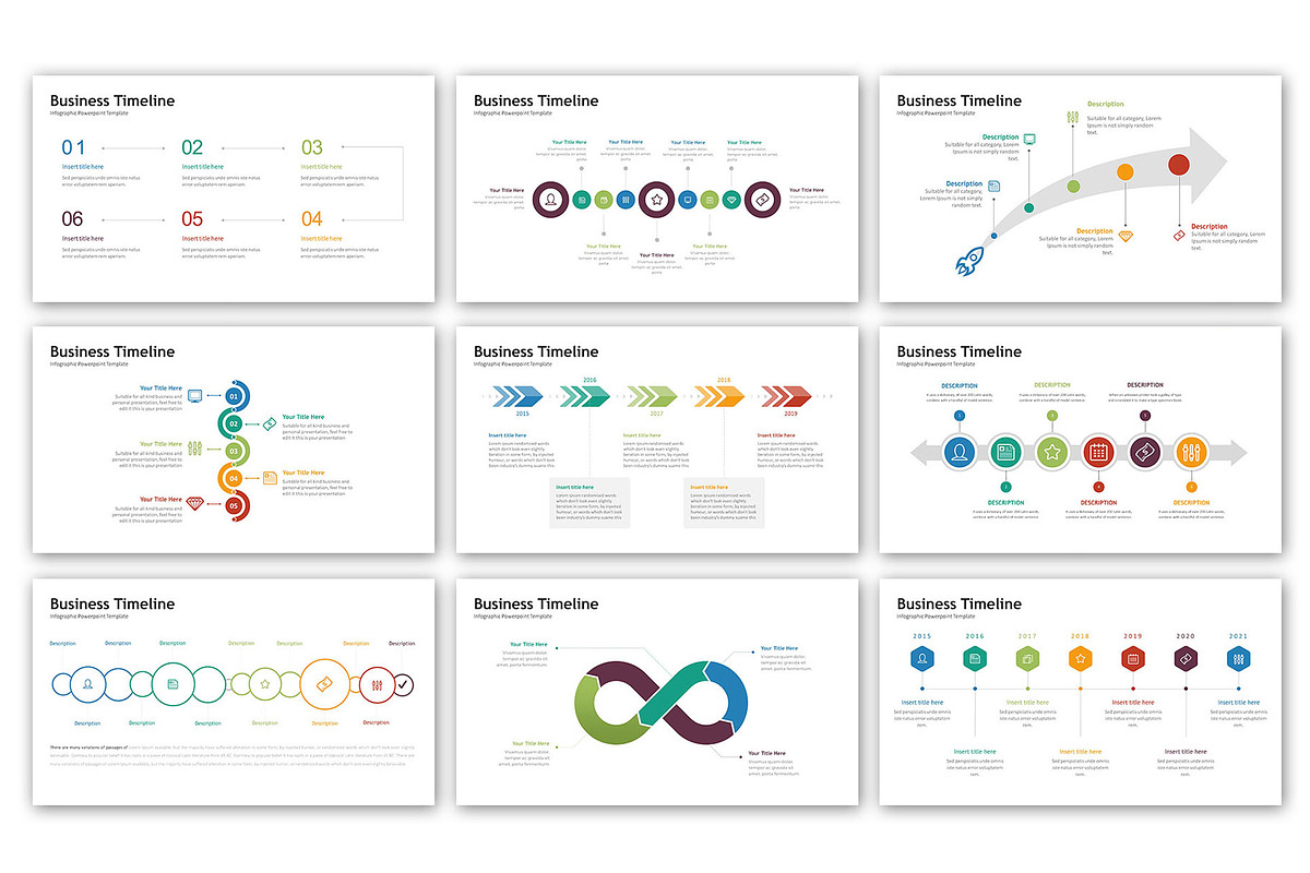 Timeline Presentation - Infographic, a Presentation Template by ...
