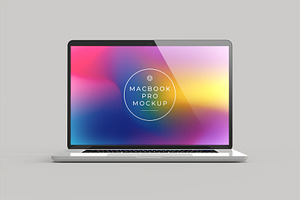 Macbook Pro Mockup - 9 Views