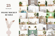 Frame Mockup Bundle - 135, a Print Template by Mockup Shop (Thumbnail 1 of 28)