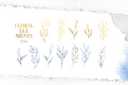 Deep Blue Alphabet Watercolor Set, a Work Illustration by Julia M. Watercolor (Thumbnail 8 of 17)