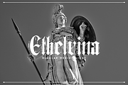 Ethelvina Font, a Font by yaisalinas (Thumbnail 1 of 7)