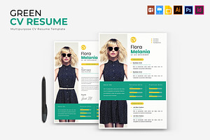 Green CV & Resume