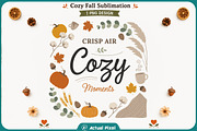 Cozy Fall Sublimation Quotes Bundle, a Seasonal Illustration by Actual Pixel (Thumbnail 10 of 20)
