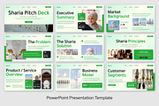 Sharia Pitch Deck Powerpoint, a Presentation Template by Sixtemp (Thumbnail 2 of 3)