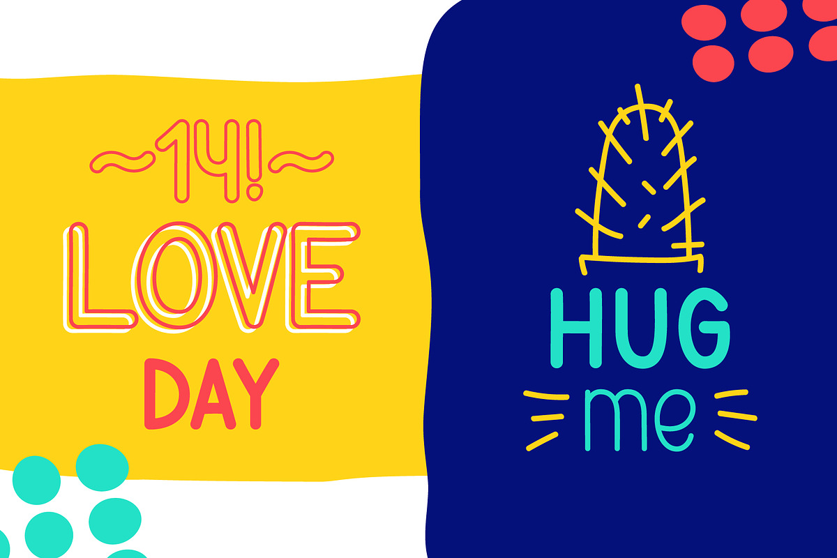Luline Handwritten Font, a Sans Serif Font by Lunarts Studio (Photo 9 of 10)