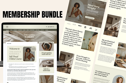 Kartra Membership bundle, a Landing Page Template by The Template Shop