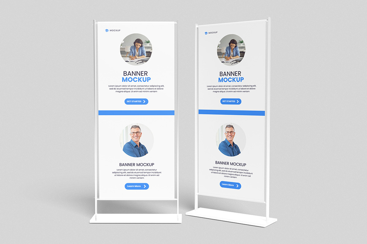 High Quality Banner Mockup, an Advertising Mockup by swsi-studio (Photo 4 of 5)