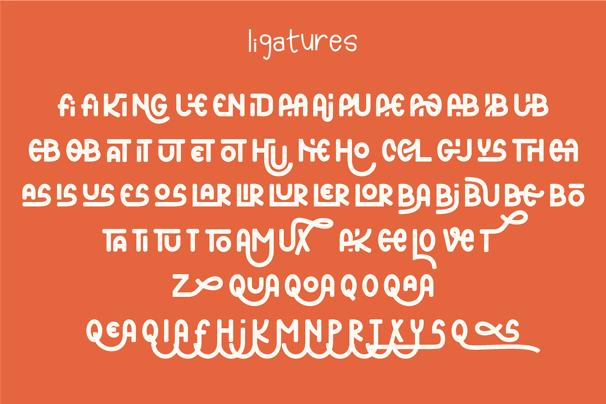 Ursula - Playful Handwritten Font, a Handwritten Font by Berdansabersama (Photo 3 of 9)