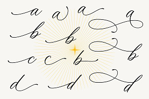 Belflower Script Modern Signature