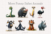 Quirky Safari Animal graphics, an Animal Illustration by PaintPixelCo (Thumbnail 11 of 18)