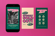 Music Event Instagram, a Social Media Template by graphicook (Thumbnail 3 of 3)