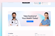 CareEase Healthcare Figma Template, an UI Kit Template by Flow Samurai Templates (Thumbnail 4 of 5)