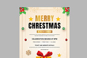 Christmas Flyer Layout, a Flyer Template by MightyDesign (Thumbnail 4 of 8)