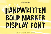 Thinking Square - Marker Font, a Sans Serif Font by Pekotype (Thumbnail 2 of 14)