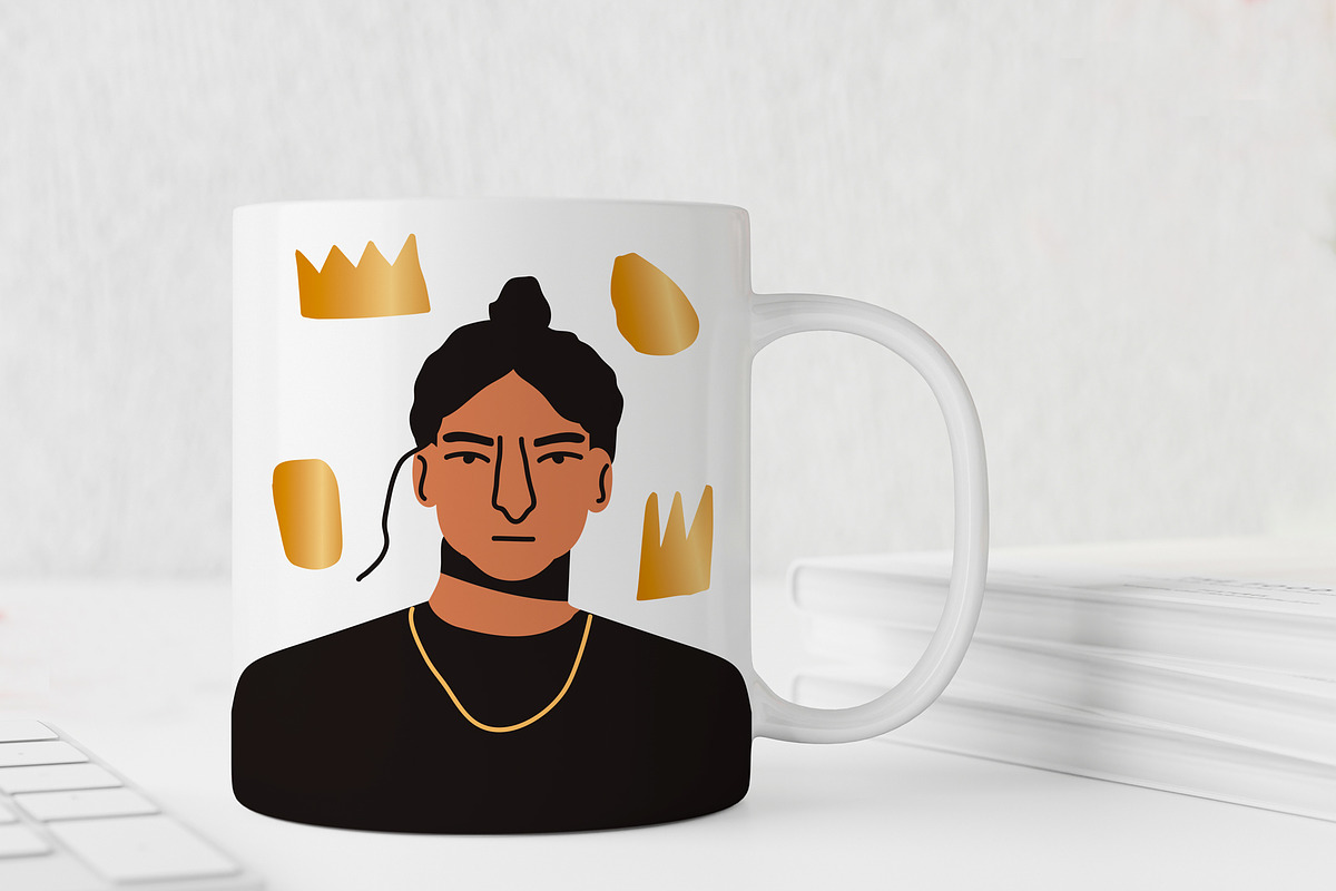 Men. Vector and raster graphics, a Person Illustration by Oliana Moroz (Photo 10 of 18)