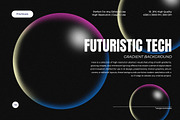 Futuristic Tech Background, a Background Graphic by Pitchlook.Studio (Thumbnail 4 of 4)