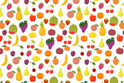 Fresh fruits. Kawaii, a Healthcare Illustration by Helen Sko (Thumbnail 3 of 4)
