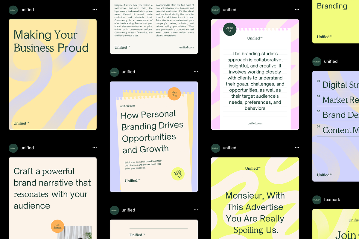 Business Essentials Social Media Kit, a Social Media Template by Studio Provo (Photo 1 of 7)
