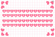Valentine | Heart Decorative Font, a Symbol Font by LivelyAutumn11.11 (Thumbnail 2 of 4)