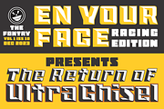 FTY Ultra Chiseled A Bold Experience, a Sans Serif Font by Fontry West (Thumbnail 5 of 8)