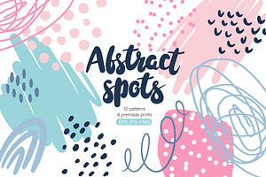 Abstract Spots Patterns Collection