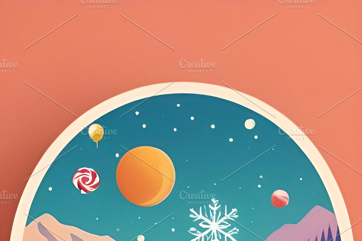 “Candy & New Year Celebration”bundle, an Illustration by ETARA by Mea Hau (Photo 2 of 6)
