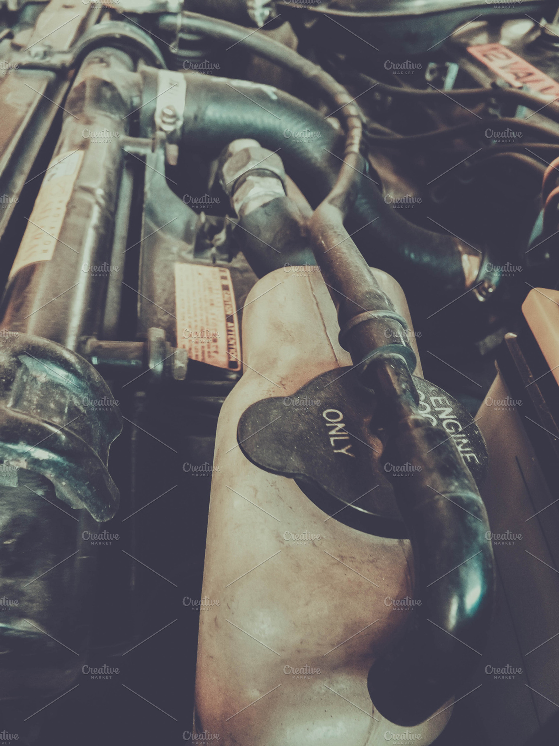 Car Machine, an Industrial Photo by alyaphotoworks