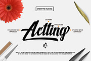 New shine script, a Script Font by Rvq Type Foundry (Thumbnail 5 of 6)