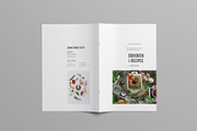 Minimal Cookbook/Recipes Book, a Brochure Template by Meenom Templates (Thumbnail 2 of 14)