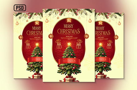 Merry Christmas Greeting Card