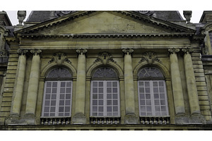 Majestic palace windows opening, an Architecture Photo by Media Whale Stock