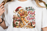 Christmas Gingerbread Cookies PNG, a Seasonal Illustration by Craft Nest (Thumbnail 4 of 6)