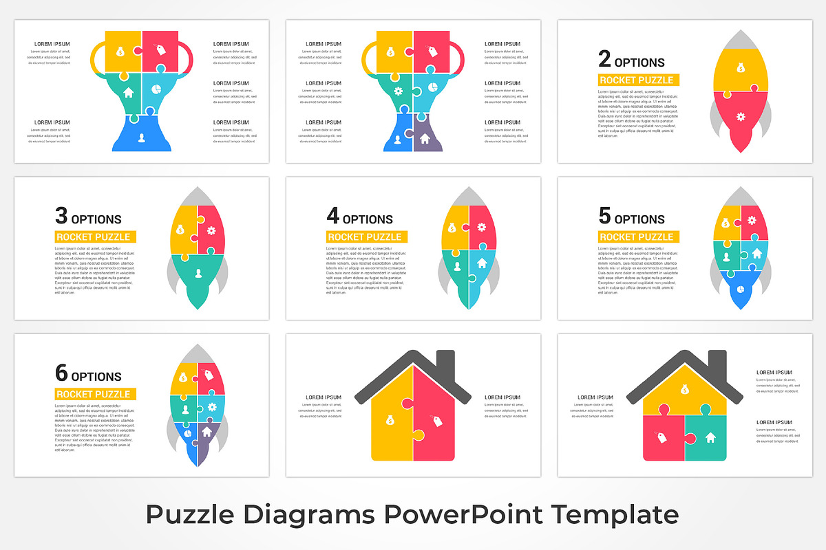 Puzzle Infographics PowerPoint, a Presentation Template by GraphicStan (Photo 10 of 13)