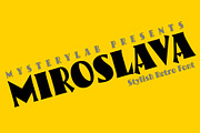 Miroslava Font, a Serif Font by Mysterylab Designs (Thumbnail 2 of 9)