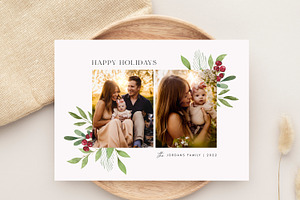 Christmas Card Template CD412