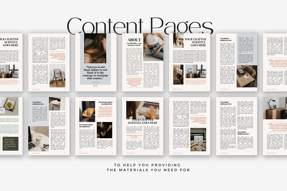 Canva Health Ebook WorkBook Michelle preview 5