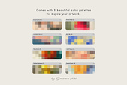 15 Procreate Color Pencils Brush Set, a Brush Add-On by Jenteva Art (Thumbnail 10 of 16)