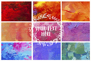 Set of abstract oil paint texture containing surface, acrylic, and vivid, an Abstract Photo by Alim Yakubov (Thumbnail 1 of 9)