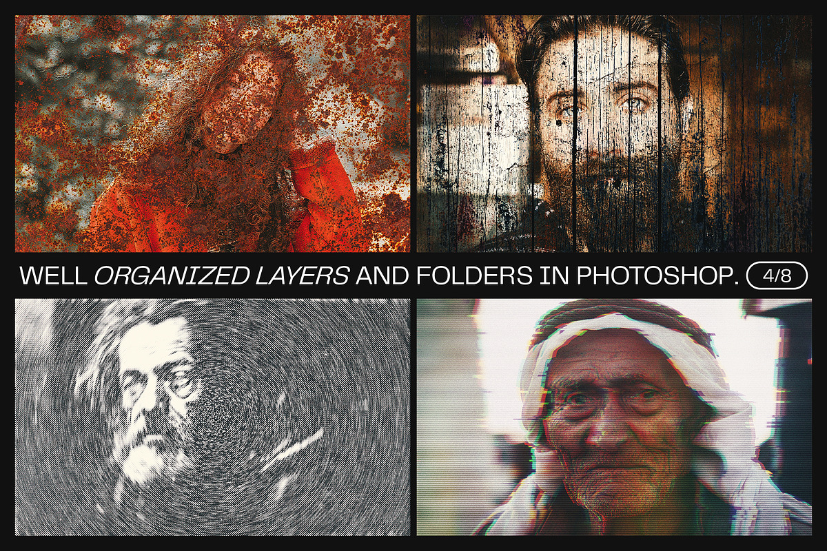 12 Photo Effect Templates, a Layer Style Add-On by iDoodle Studio (Photo 4 of 6)