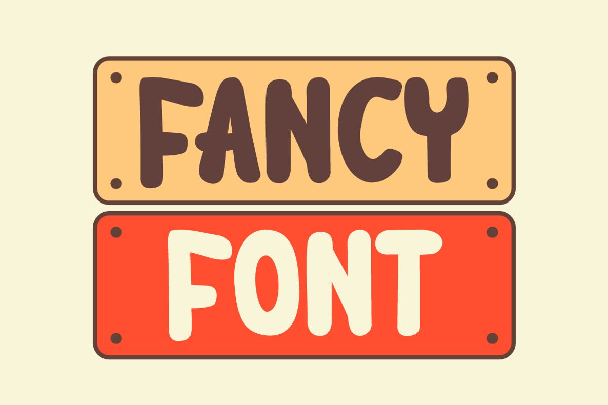 Hormin Fancy Font, a Sans Serif Font by Iqsiart Studio (Photo 2 of 7)