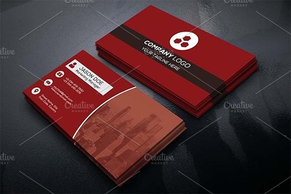 Business Card Template Design, a Business Card Template by nandinigraphics (Photo 1 of 4)